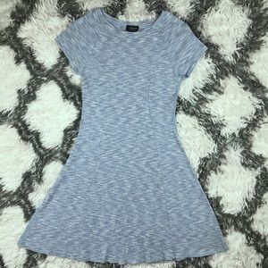 Topshop Women’s Princess Mini Ribbed Dress Size 6